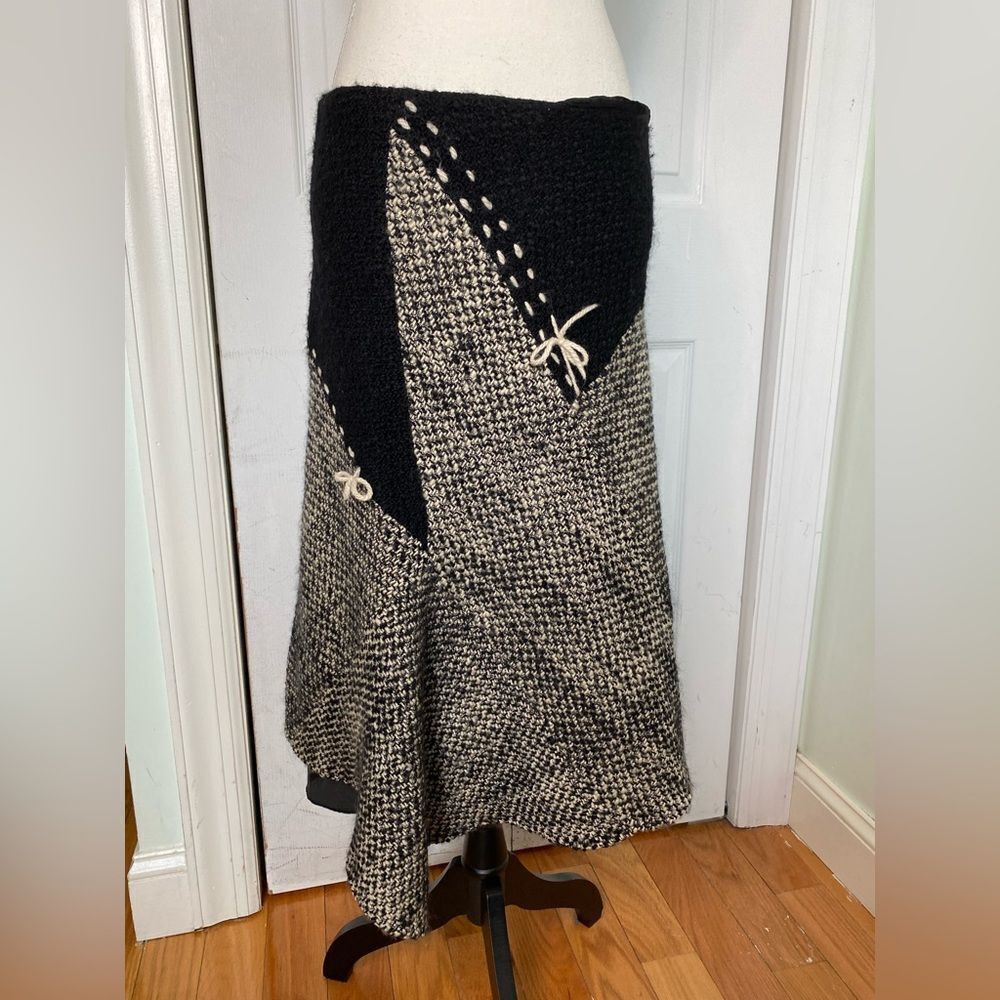 Large Size Vintage 90s/Y2k Miss Twidd Coquette Girl Rosette Skirt